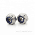 DIN985 DIN982 stainless steel hex nylock nut